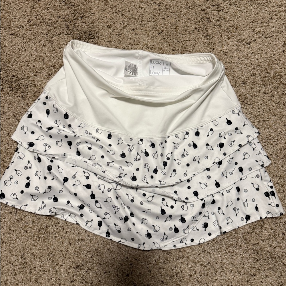 🎉 Lucky in Love Pickleball Skirt | Size Small | NWT